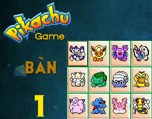 Quan sát thật kỹ để tìm cặp Pikachu nhanh nhất có thể